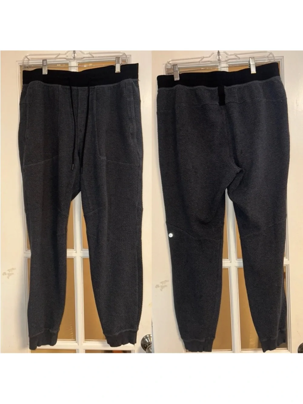 Lululemon At Ease Jogger Heathered Black
